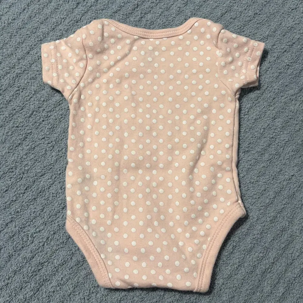 Baby Girl-Onesies-Lot 5 Pack-3M-Carters/Gerber -Giraffe /Floral /Plain